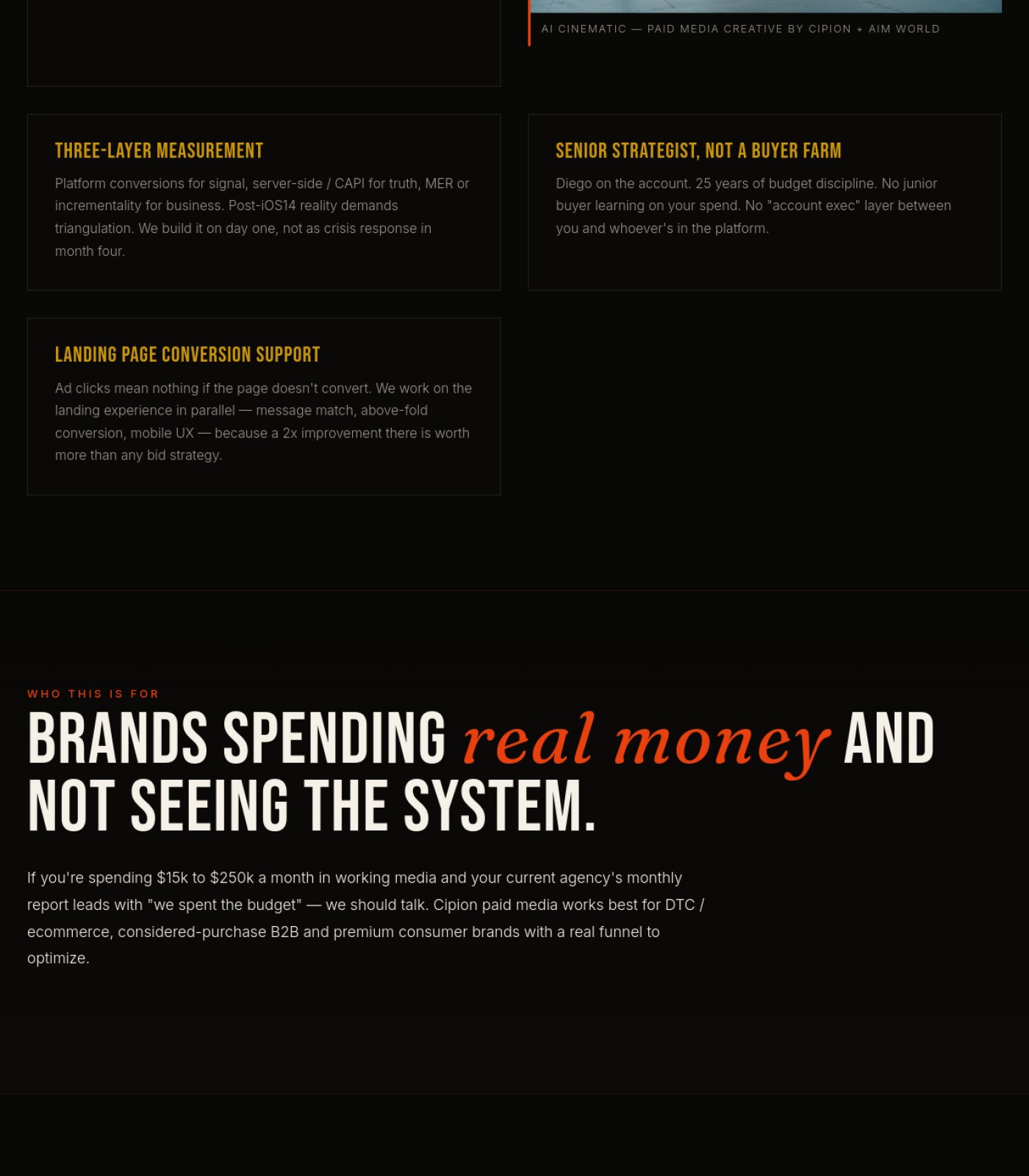 cipionmarketing.com screenshot