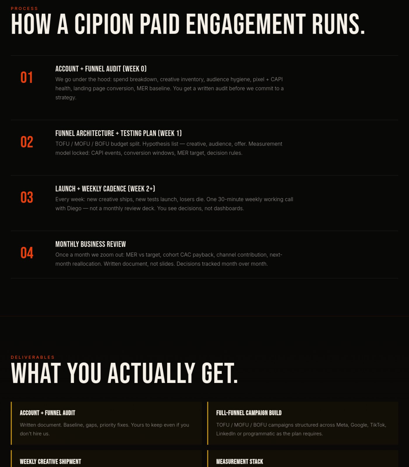 cipionmarketing.com screenshot