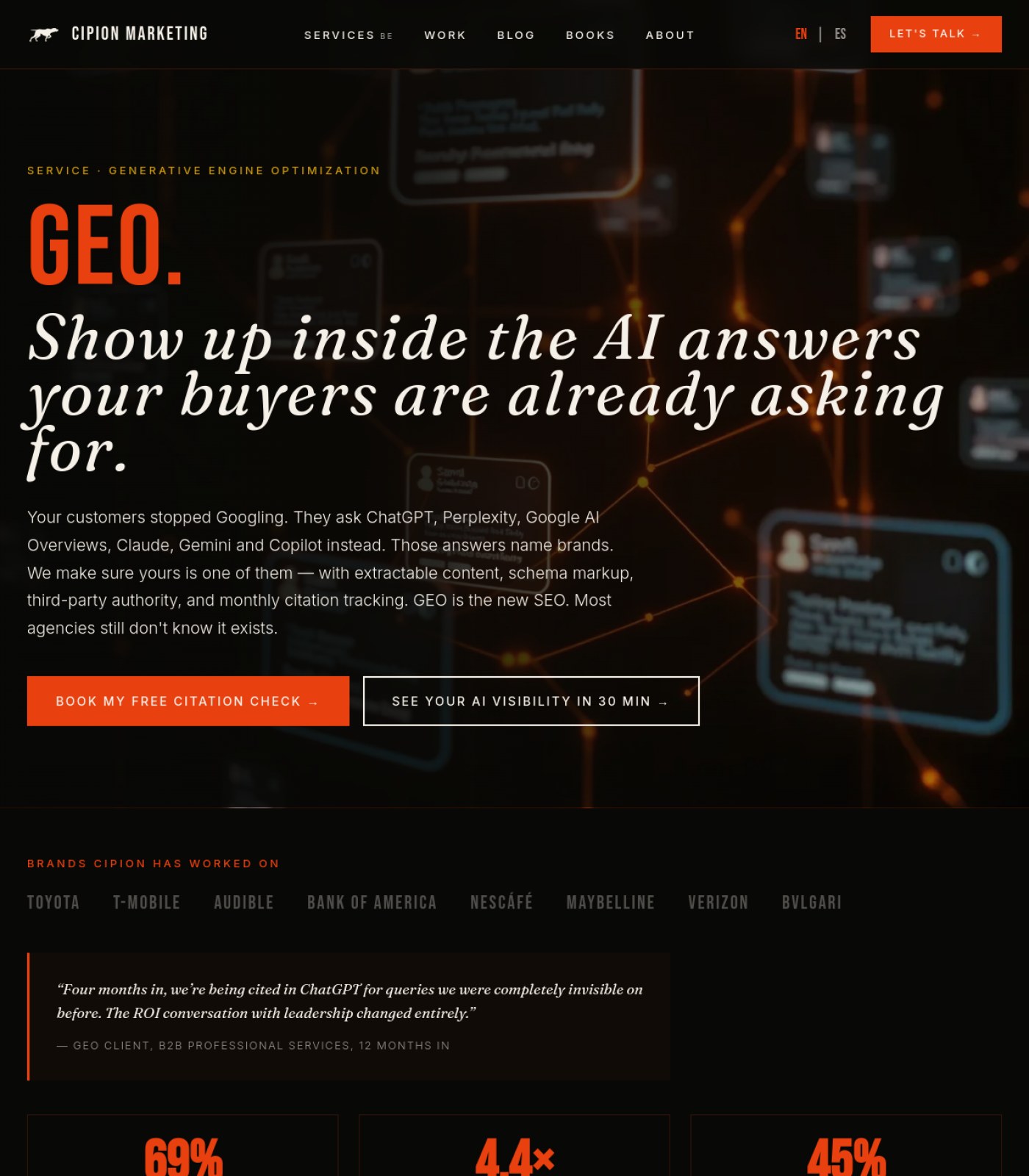 cipionmarketing.com screenshot