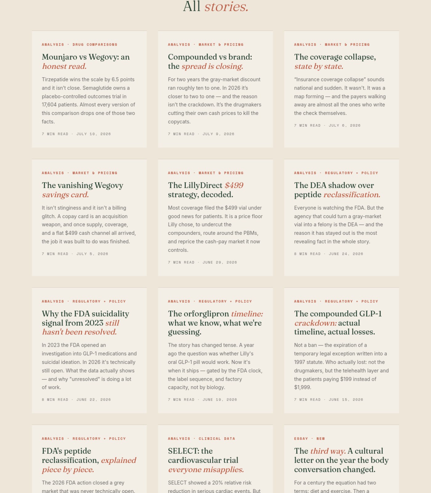 ozemback.com screenshot