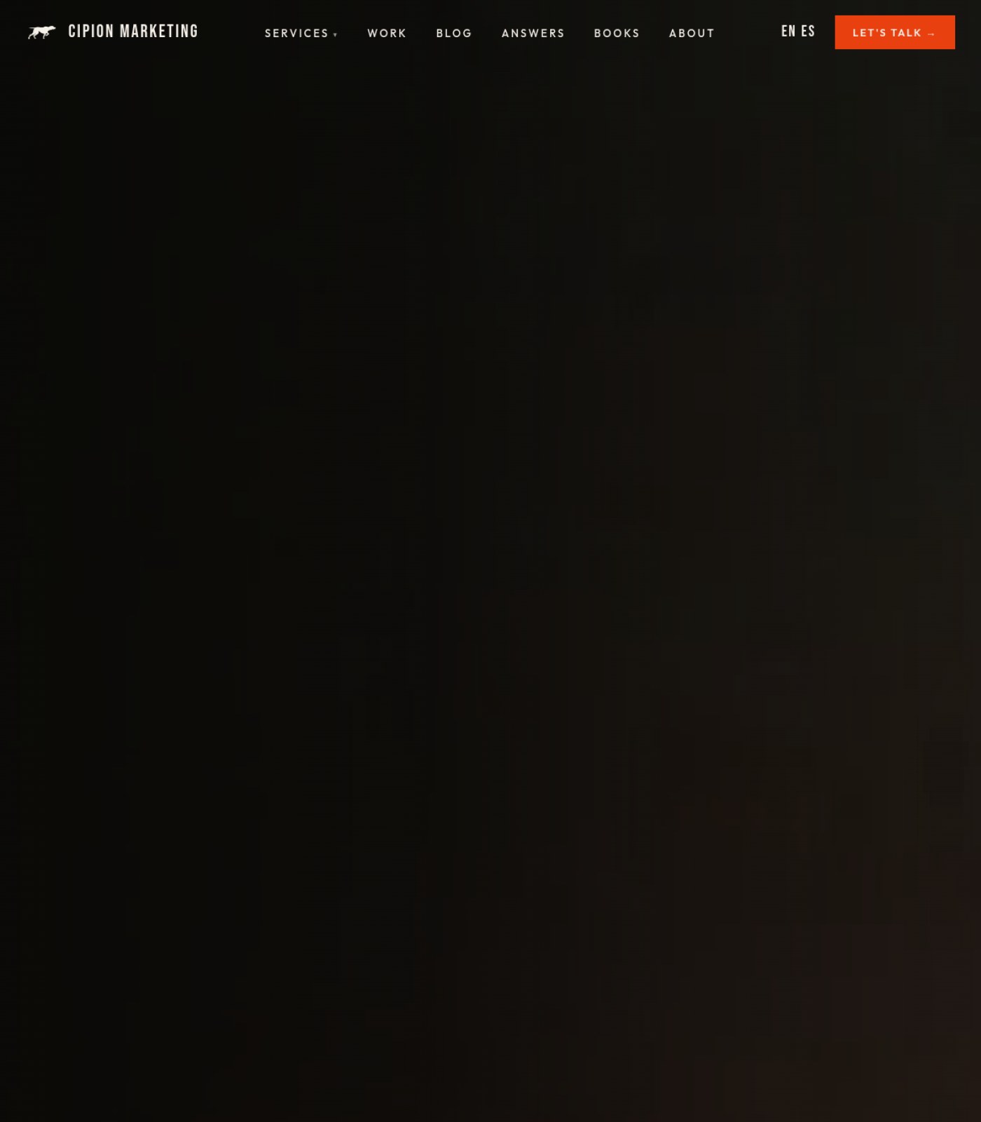 cipionmarketing.com screenshot