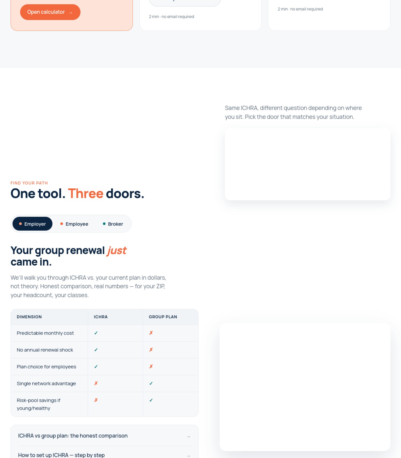 insureichra.com screenshot