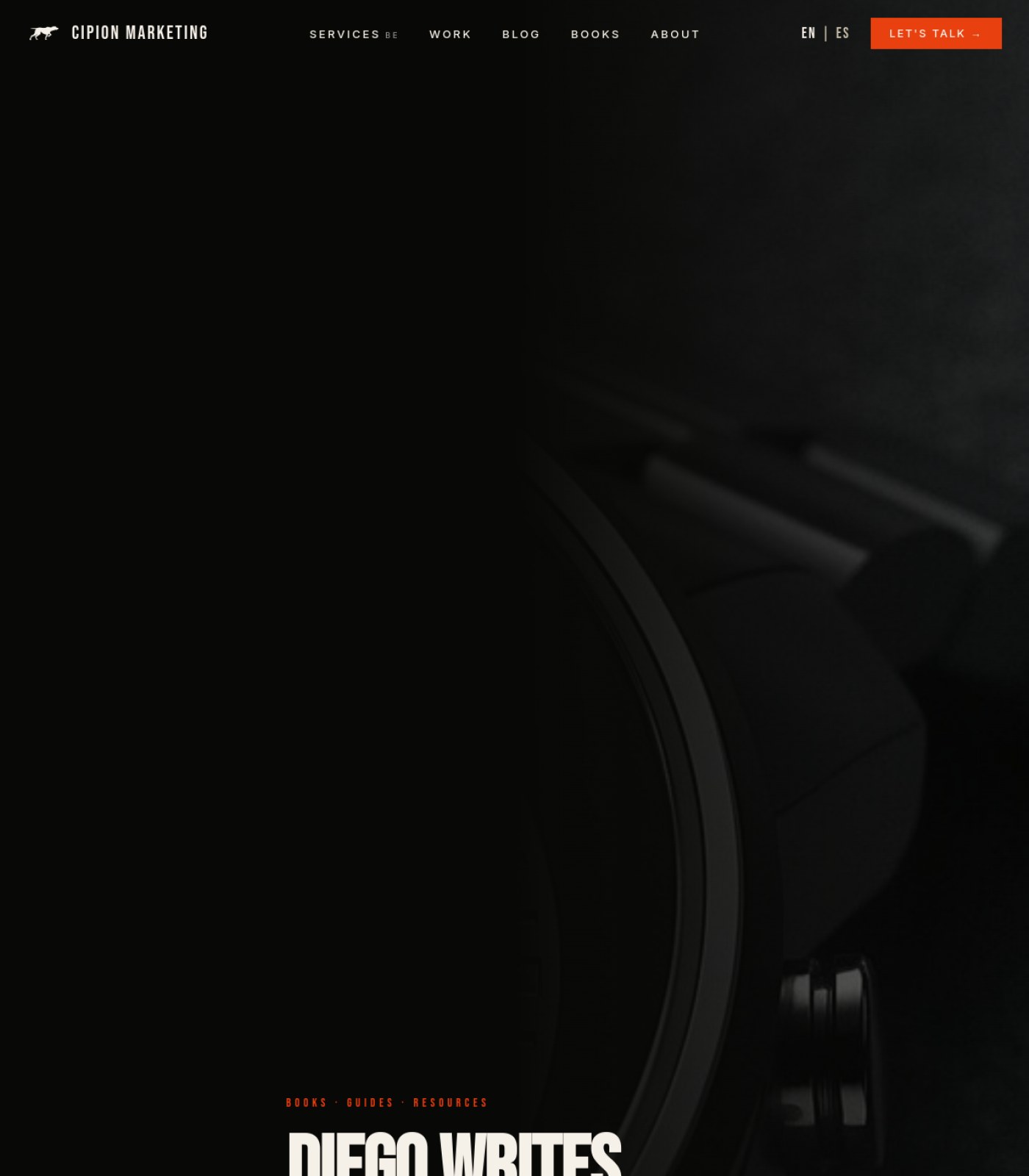 cipionmarketing.com screenshot