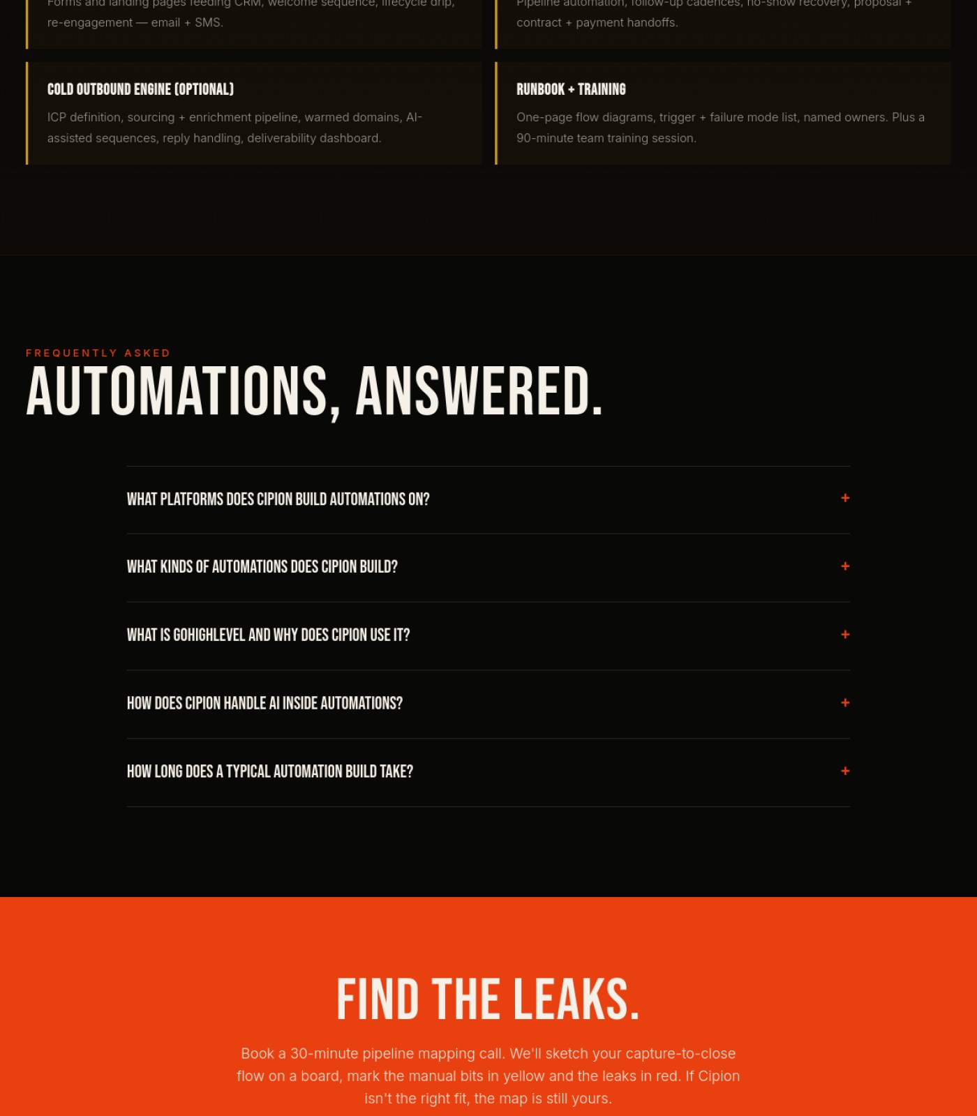 cipionmarketing.com screenshot