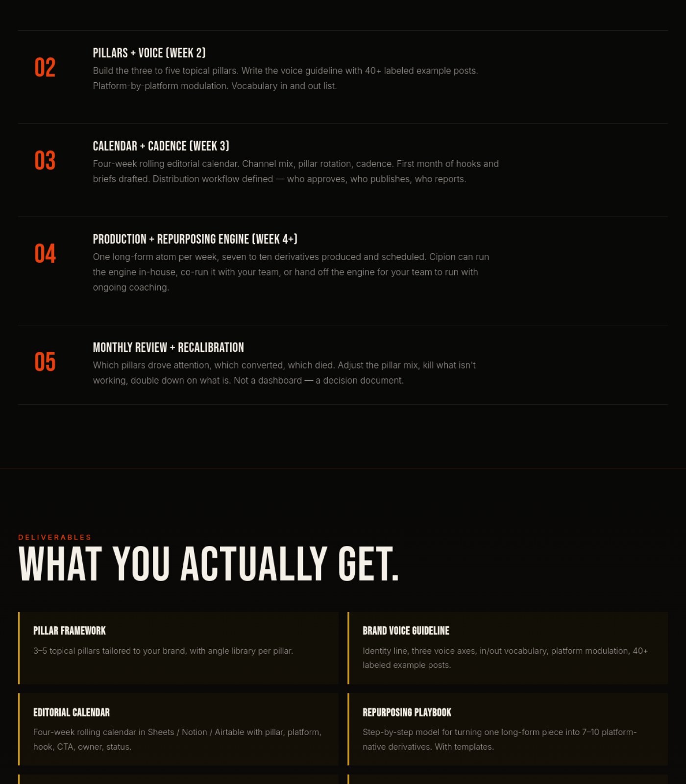 cipionmarketing.com screenshot