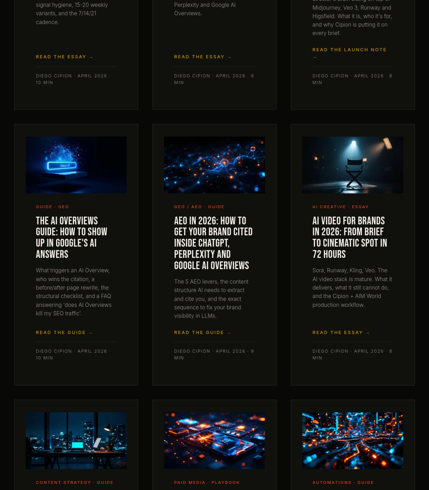 cipionmarketing.com screenshot