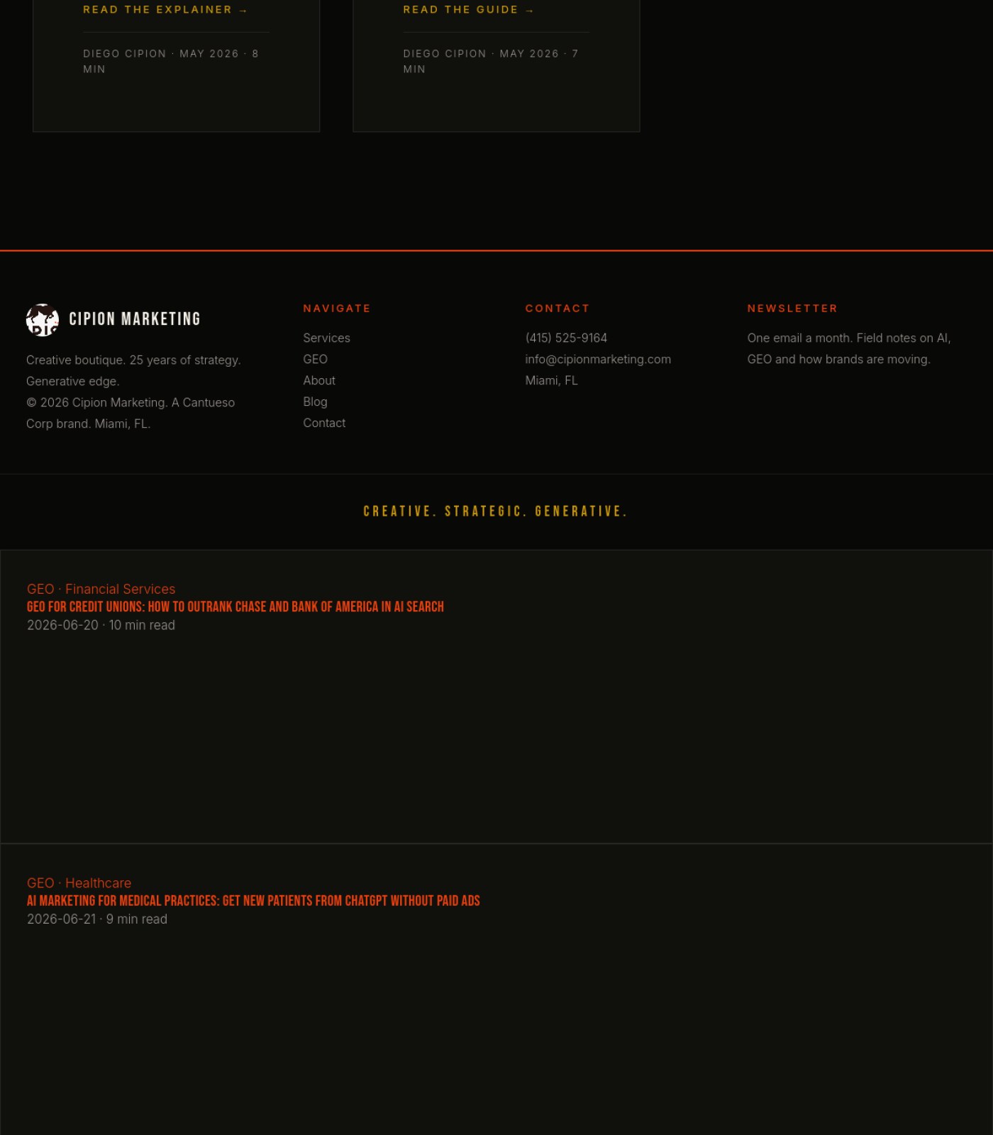 cipionmarketing.com screenshot
