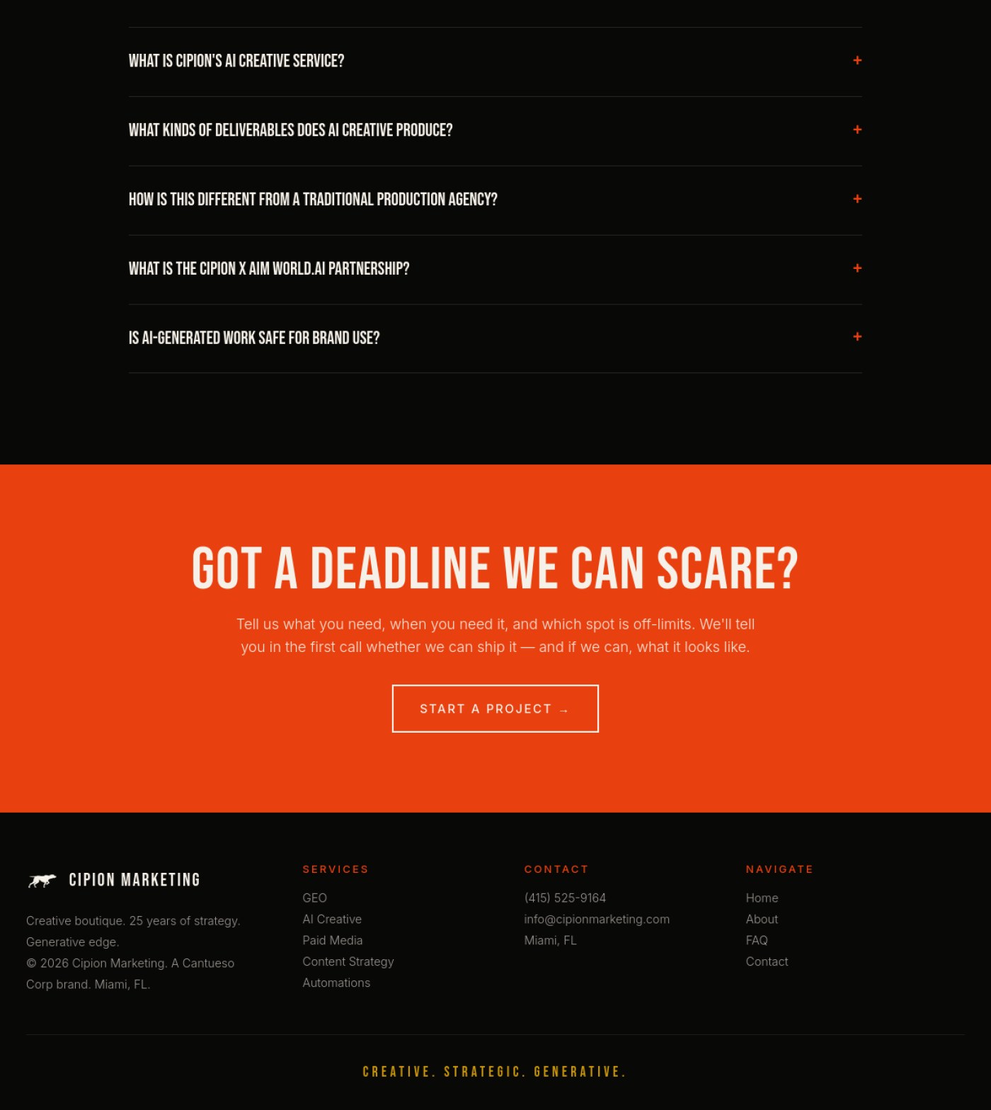 cipionmarketing.com screenshot