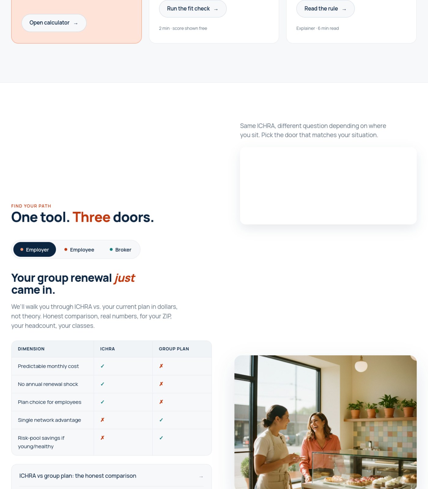 insureichra.com screenshot